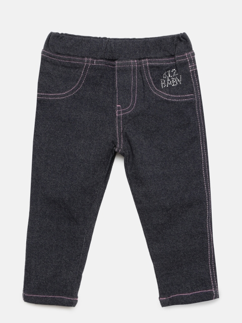 

612 League Girls Charcoal Grey Jeggings