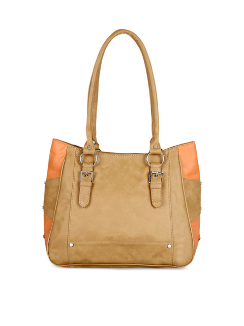 

Lychee bags Beige Solid Shoulder Bag