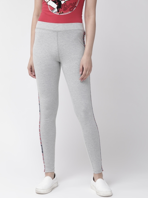

Superdry Women Grey Melange Solid Tights