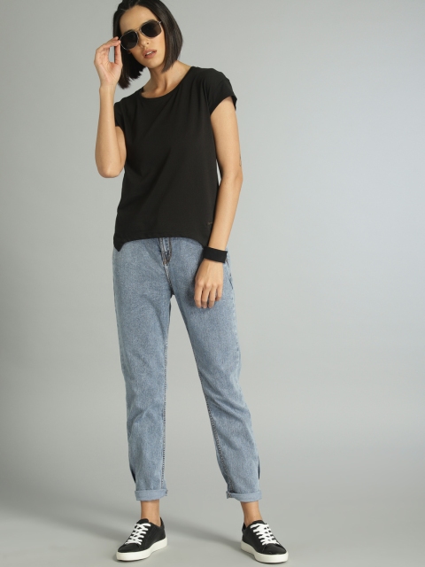 

Roadster Women Blue Slim Fit Mid-Rise Clean Look Stretchable Jeans