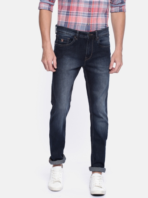 

U.S. Polo Assn. Denim Co. Men Blue Regallo Skinny Fit Mid-Rise Stretchable Jeans