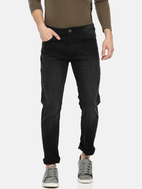 

Being Human Men Black Slim Fit Low-Rise Clean Look Stretchable Jeans