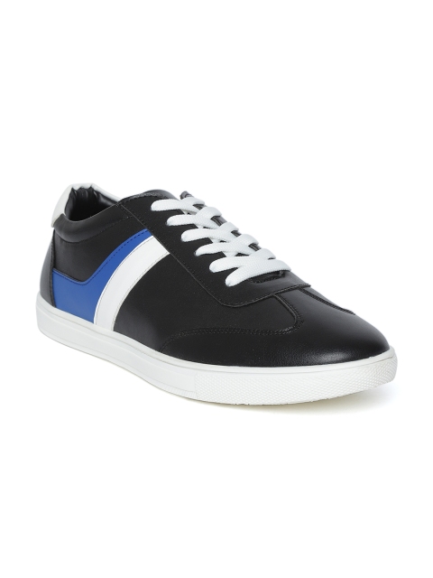 

People Men Black Slip-On Sneakers