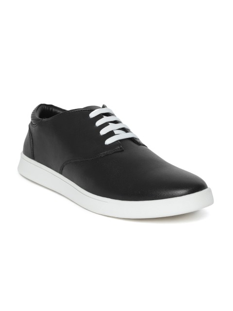 

People Men Black Solid Sneakers