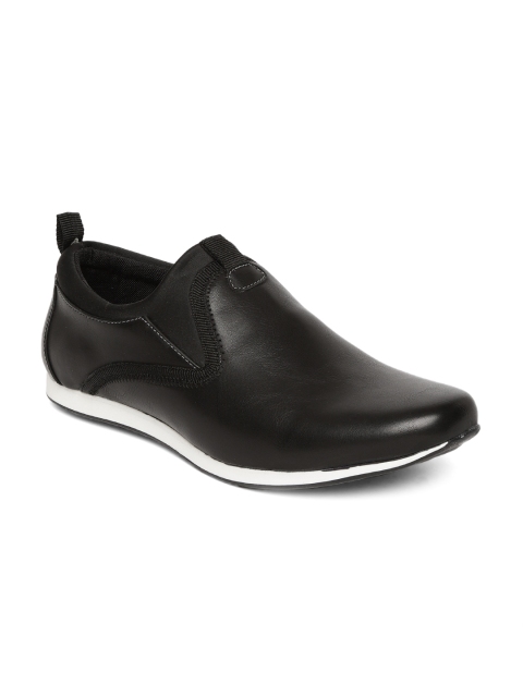 

People Men Black Slip-On Sneakers