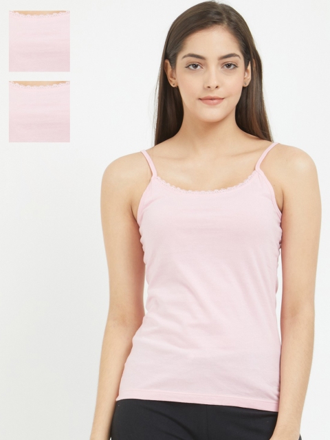

Fruit of the Loom Women Pack of 3 Camisoles FCAS02-2P-C4, Pink