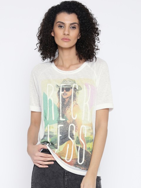 

ONLY White Printed Top