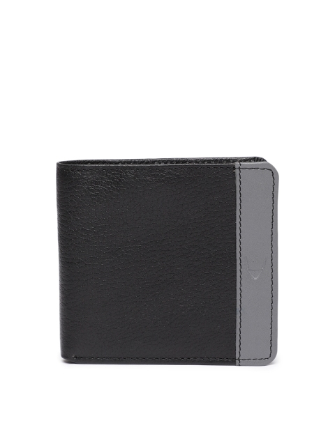 

Hidesign Men Black Solid Two Fold Wallet
