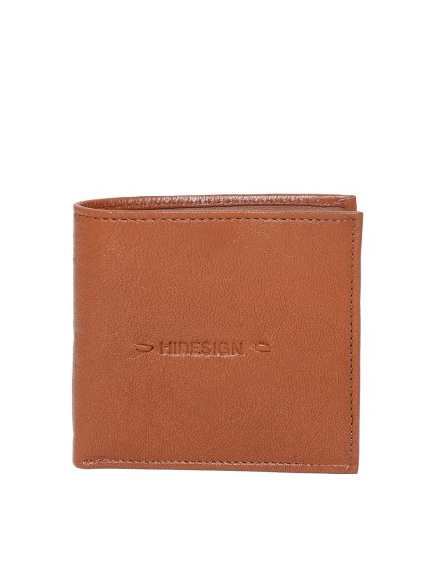 

Hidesign Men Brown Solid Two Fold Wallet
