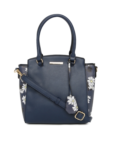 

CERIZ Navy Blue Printed Shoulder Bag