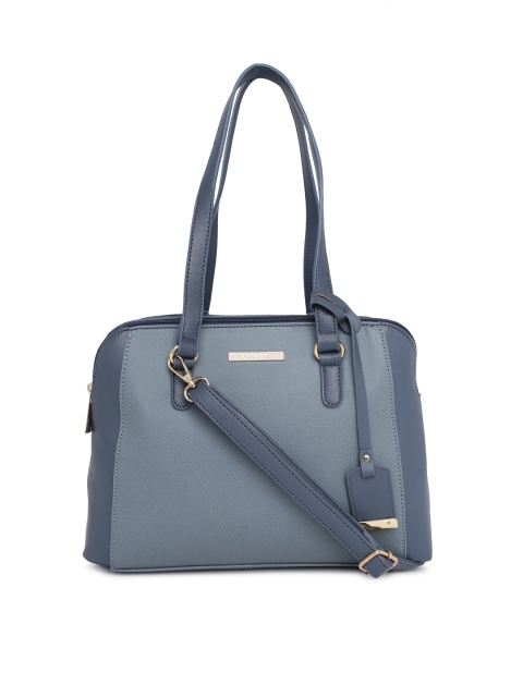 

CERIZ Blue Solid Shoulder Bag