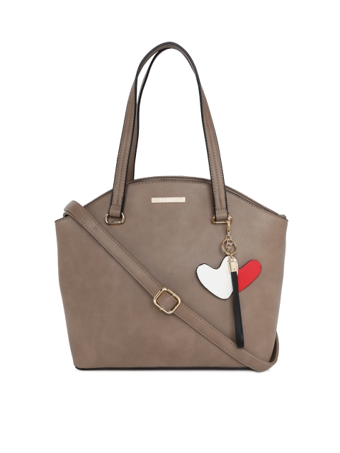 

CERIZ Brown Solid Shoulder Bag