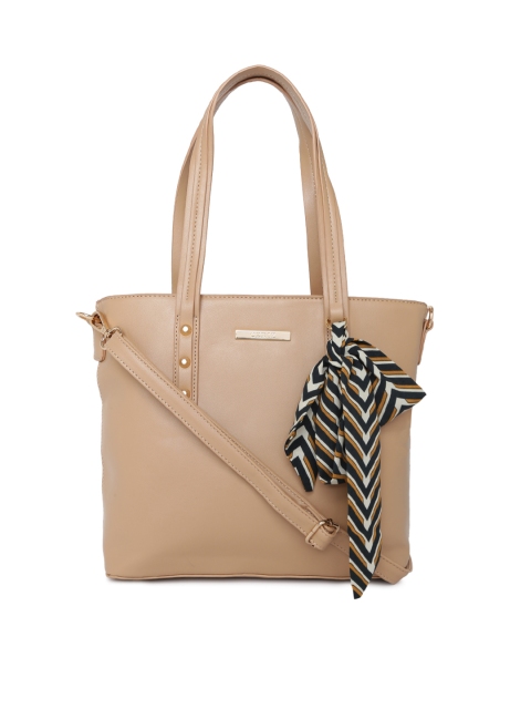 

CERIZ Beige Solid Shoulder Bag