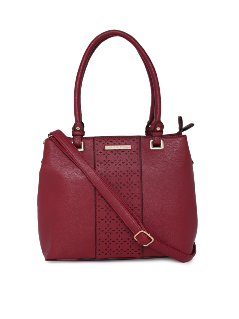 

CERIZ Burgundy Solid Shoulder Bag