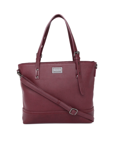 

CERIZ Burgundy Solid Shoulder Bag