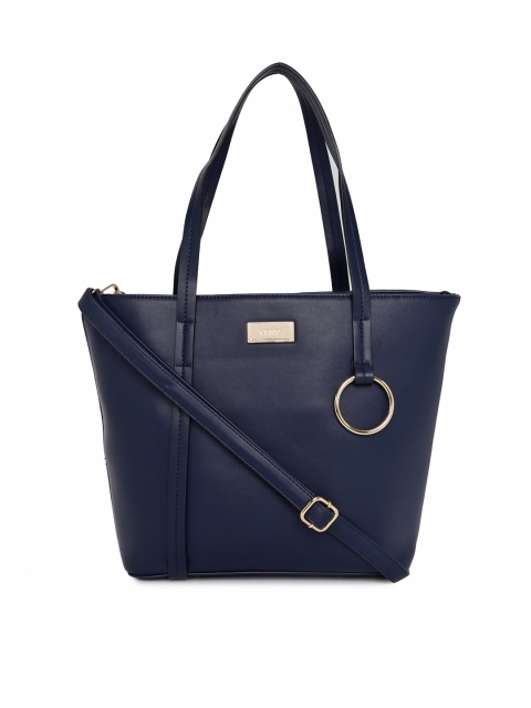 

CERIZ Navy Blue Solid Shoulder Bag