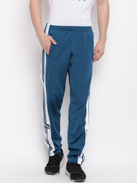 

ADIDAS Originals Men Blue Snap Track Pants