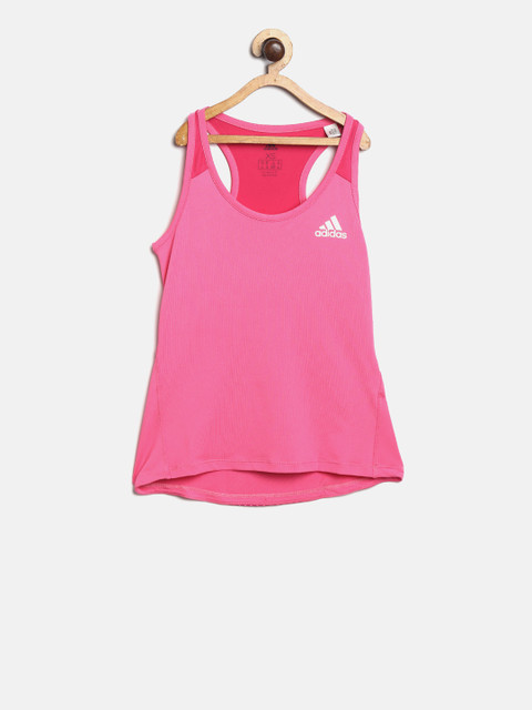 

ADIDAS Kids Pink YG TR BR Tank Top