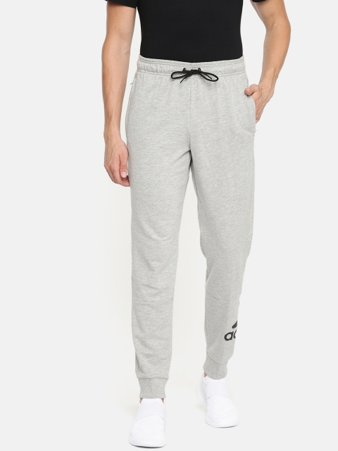 

ADIDAS Men Grey Melange Solid MH BOS Joggers