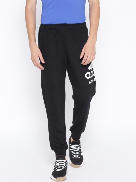 

ADIDAS Men Black Sport ID FT Solid Joggers