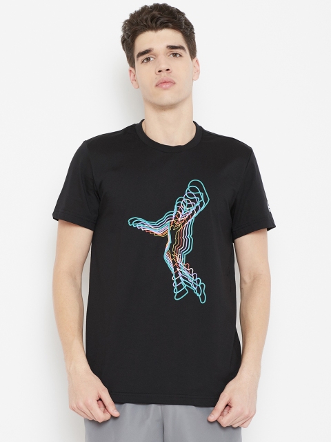 

ADIDAS Men Black Future Dunker Basketball T-shirt