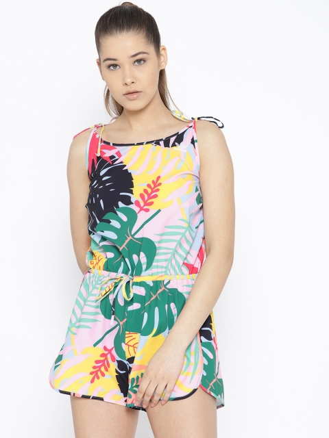

ADIDAS Originals Women Multicoloured Printed Playsuit, Multi