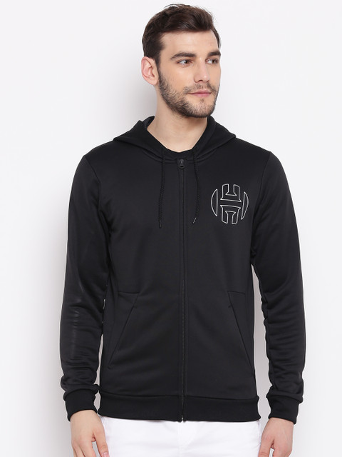 

ADIDAS Men Black HARDEN FZ HOODY Sports Sweatshirt