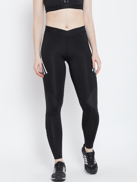 

ADIDAS Women Black Solid Slim Fit ASK SPR LT 3S Tights