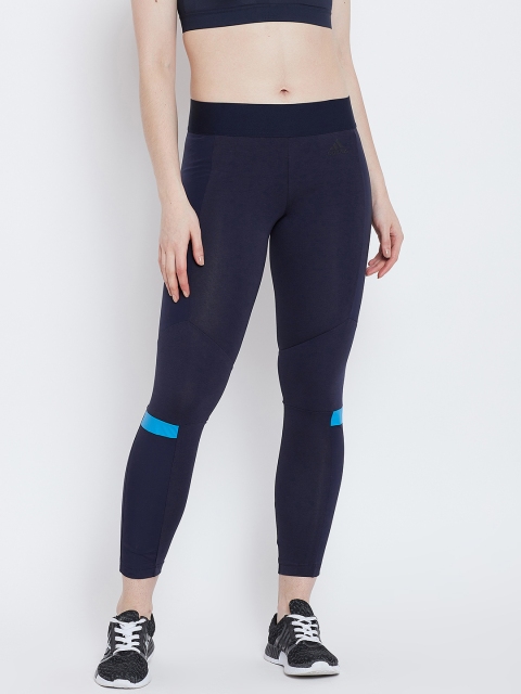 

ADIDAS Women Navy W ID WND Tights, Navy blue