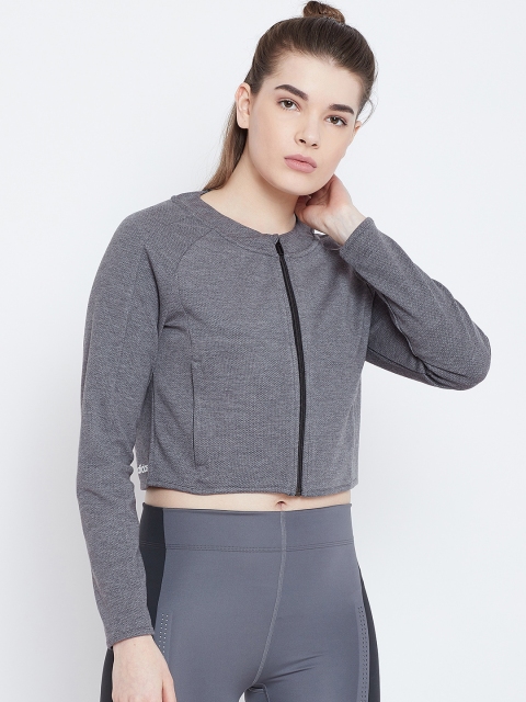 

ADIDAS Women Grey Solid Design 2 Move Track Jacket