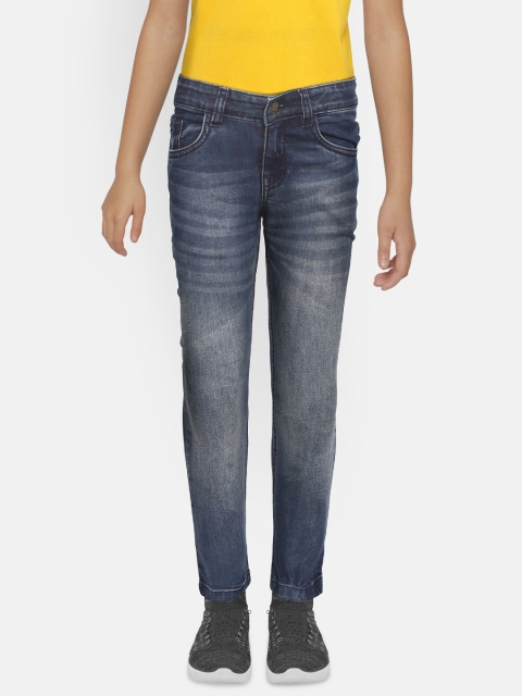 

Flying Machine Boys Navy Blue Solid Jeans