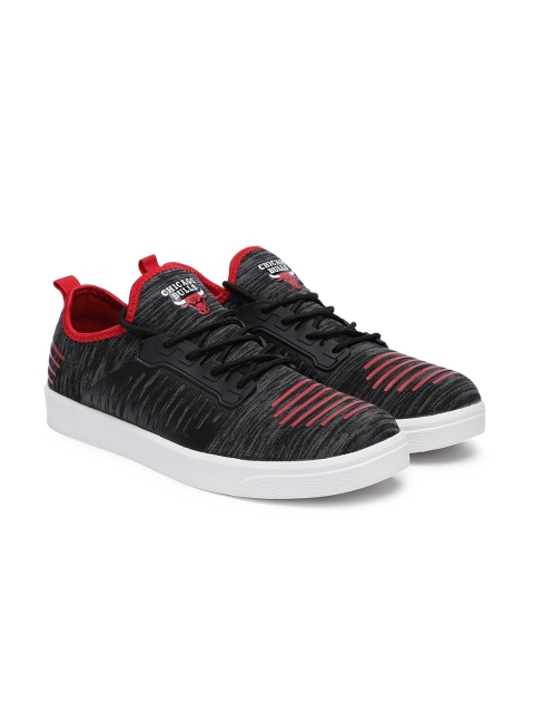 

NBA Men Chicago Bulls Black Sneakers