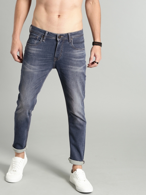 

Roadster Men Blue Skinny Fit Mid-Rise Clean Look Stretchable Jeans