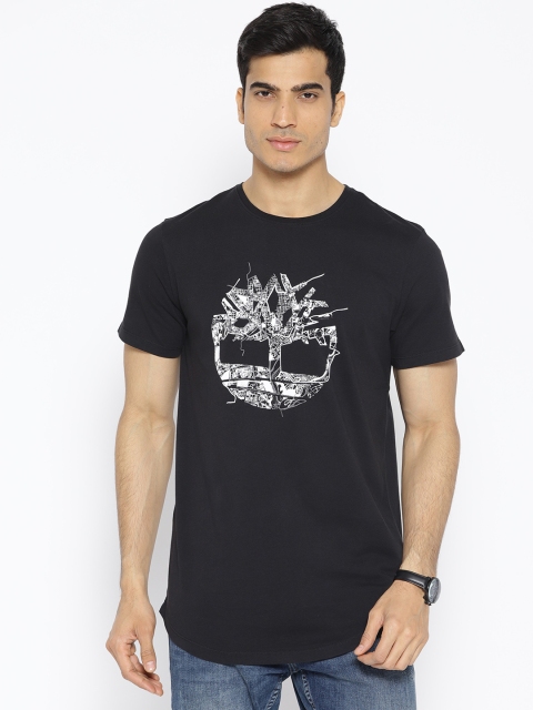 

Timberland Black Printed AF SS Reflective Multigraphic T-shirt