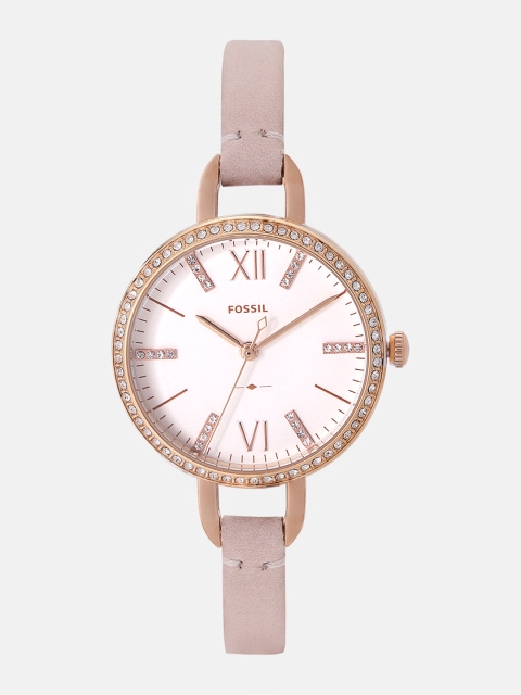 

Fossil Annette Women White Analogue Watch ES4402
