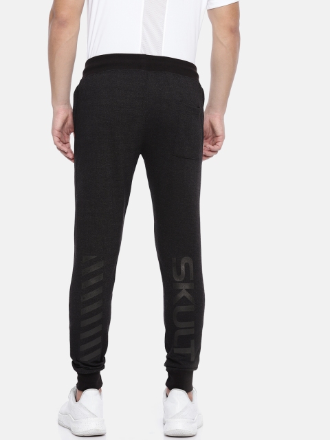 

SKULT By Shahid Kapoor Men's Black Joggers, Charcoal