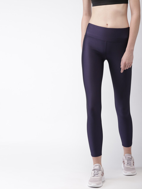 

FOREVER 21 Women Navy Blue Solid Tights