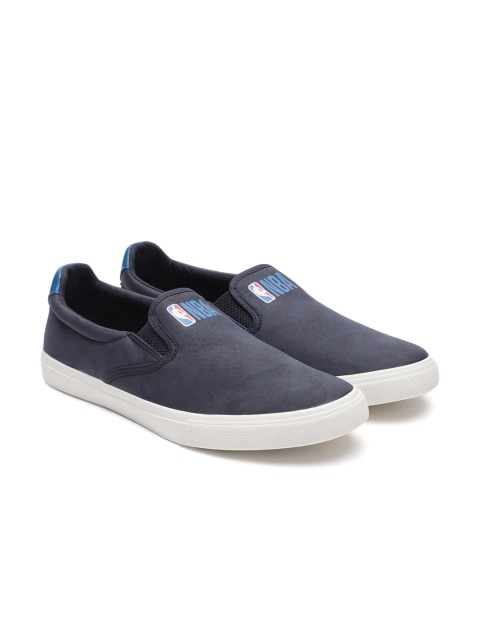 

NBA Men Navy Blue Slip-On Sneakers