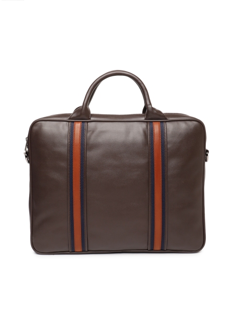 

Gauge Machine Unisex Brown Solid Laptop Bag