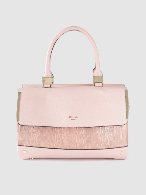 

Dune London Pink Snakeskin Pattern Handheld Bag