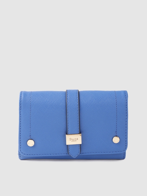 

Dune London Women Blue Solid Two Fold Wallet