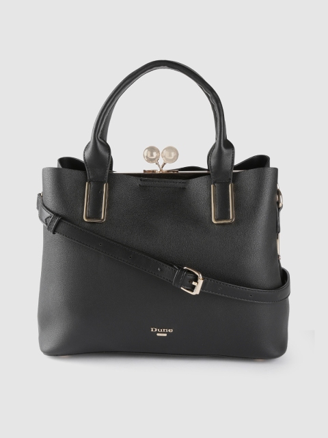 

Dune London Black Solid Handheld Bag