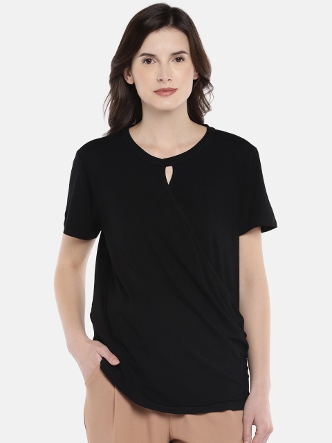 

Globus Women Black Solid Top