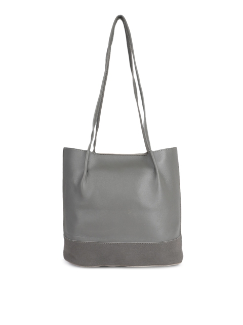 

People Grey Solid Shoulder Bag