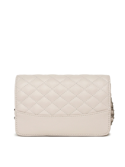 

People Beige Quilted Sling Bag