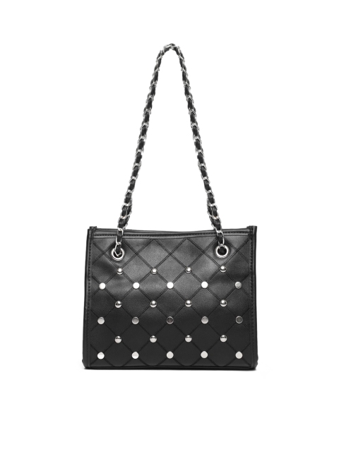 

People Black Embellished Shoulder Bag