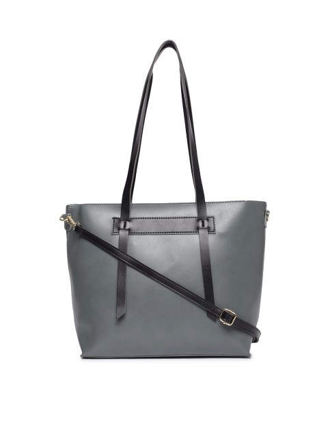 

People Grey Solid Shoulder Bag