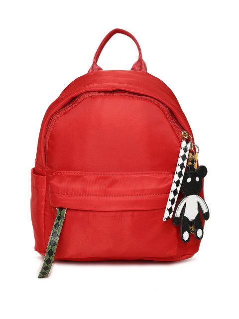

People Women Red Solid Backpack