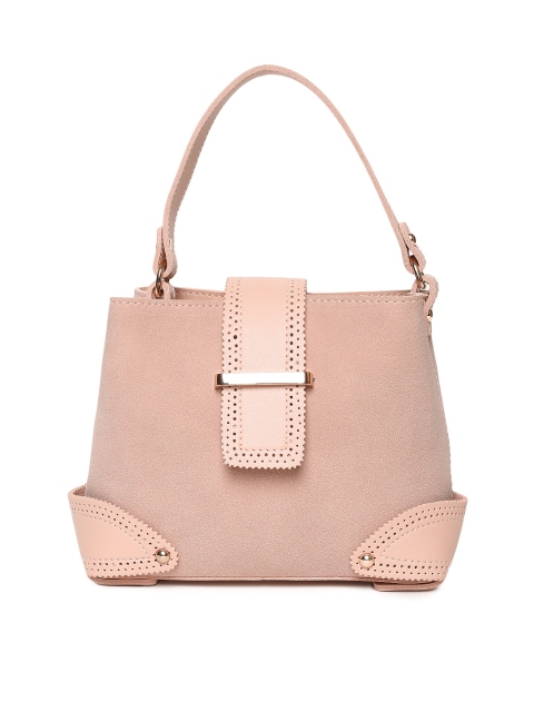 

People Pink Solid Handheld Bag
