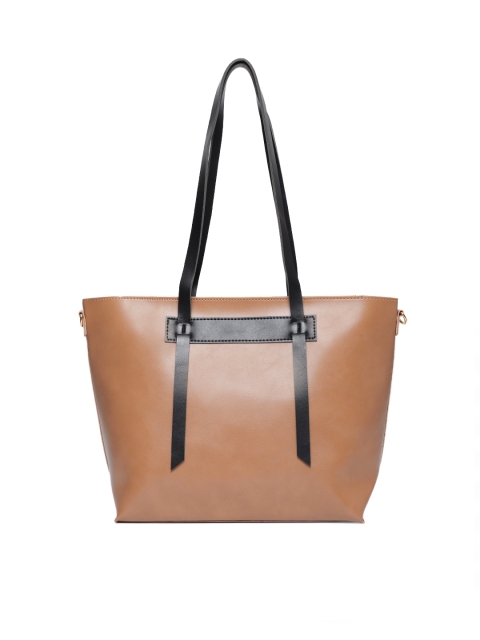 

People Tan Brown Solid Shoulder Bag